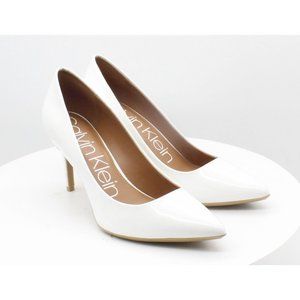 Calvin Klein White Heels